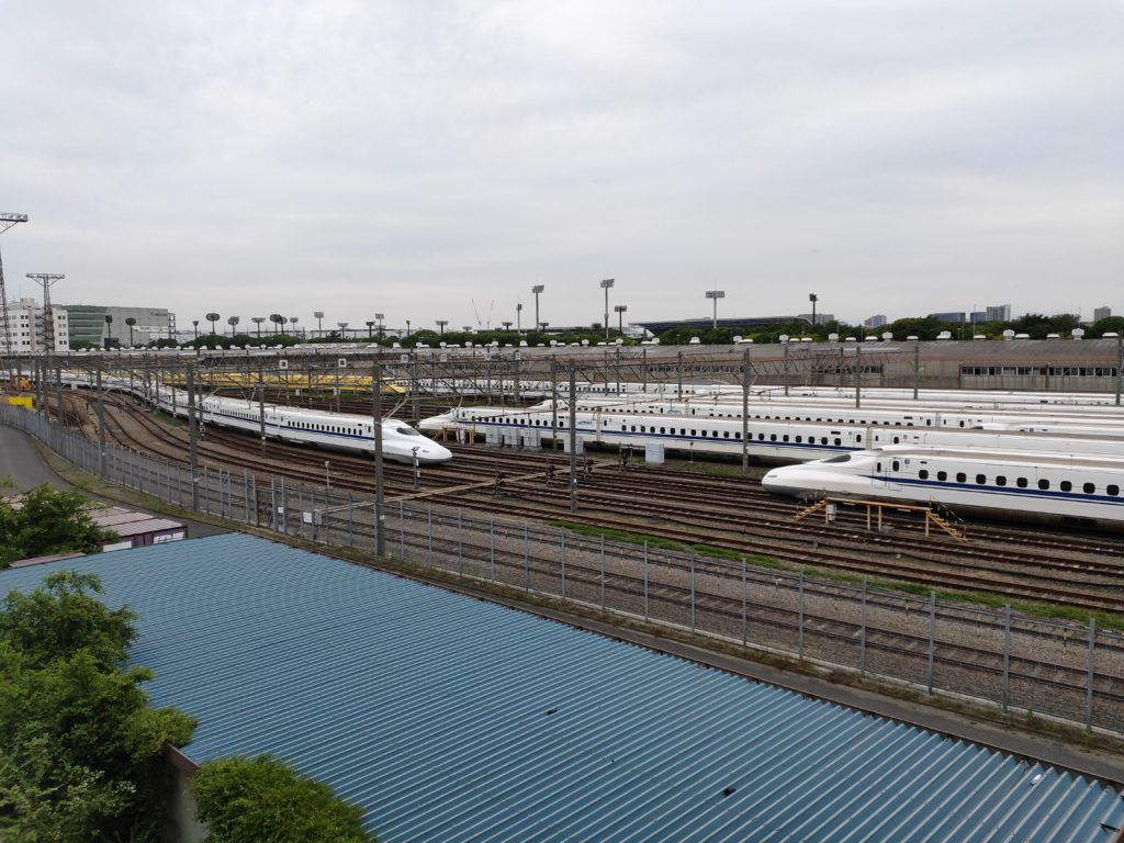 ドクターイエローがある！新幹線の大井車両基地を見るおすすめビュースポット あぼーの子育て日記＊