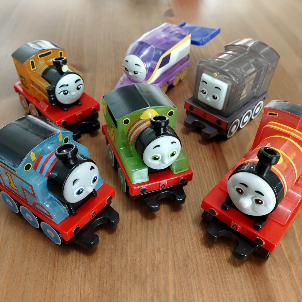 ハッピーセット「トーマス」☆2023年】新シリーズのトーマスたち